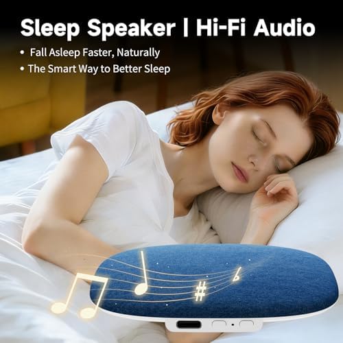 Tazata Mellow Sleep Speaker packaging and components