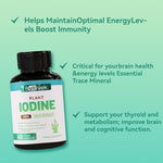 Babivek iodine dietary supplement 60 vegan capsules packaging
