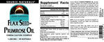 Label details of Source Naturals Flax Seed-Primrose Oil 1300mg