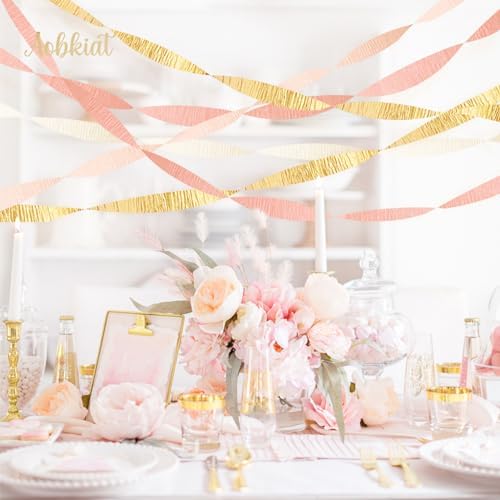 Premium imported Aobkiat bachelorette and bridal shower decorative paper rolls packaging detail.