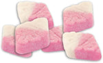 Assorted Swedish Candy Mix 1.69 lbs - Five Viral Fruity & Sour Flavors and Shapes - Lemon Raspberry Skulls, Banana Toffee Ovals, Tutti Frutti & Strawberry Vanilla Diamonds, and Raspberry & Cream Foam Gummies - Image 9