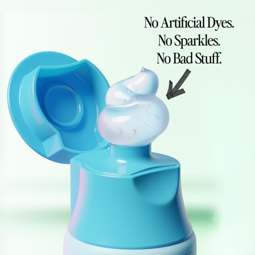 Dentist formulated kids toothpaste with nano hydroxyapatite for enamel repair.