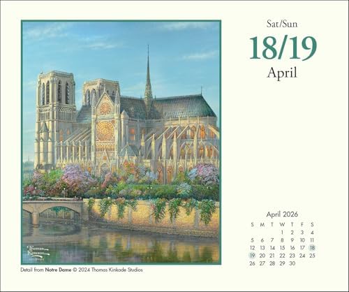 Thomas Kinkade Studios 2026 Day-to-Day Calendar - Image 6
