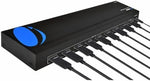 OREI multi-screen distributor back panel highlighting eight female output ports for robust high-definition connectivity