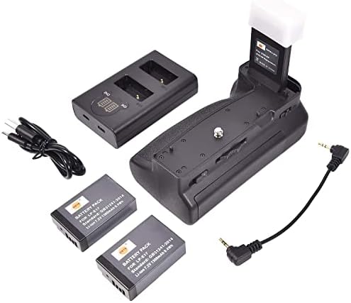 DSTE LP-E17 replacement rechargeable lithium-ion batteries two pack set