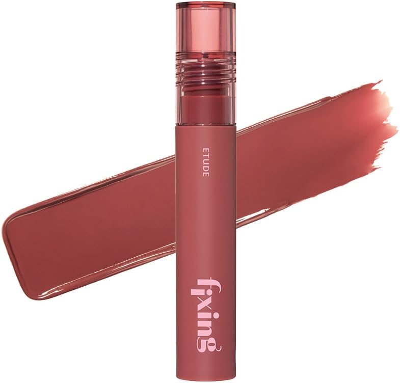 ETUDE imported hydration primer and transfer-proof liquid lip stain side profile