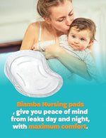 Side profile view showing ultra thin design of Biamba pads