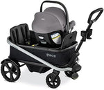 Side profile of BOB Gear Renegade Wagon car seat adapter