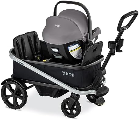 Side profile of BOB Gear Renegade Wagon car seat adapter
