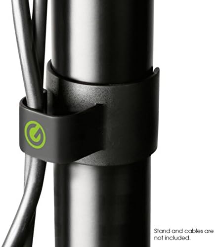 Gravity SACC 35 B clips attached to a 35 mm speaker stand