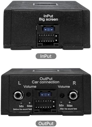 DriSentri Class A/B digital sound processor side panel with dedicated volume controls.