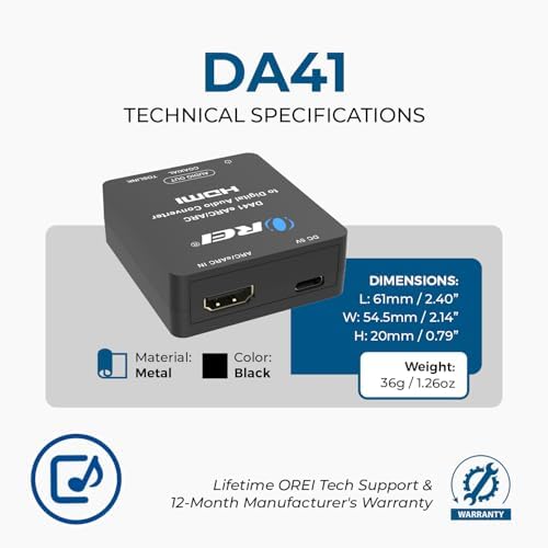 Included standard power cable and international adapter accessories for the conversion box