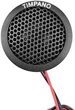Installation layout displaying the built-in crossover capacitors on the premium car speaker wires.