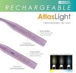 Mighty Bright premium imported reading light with included USB-C charging cable