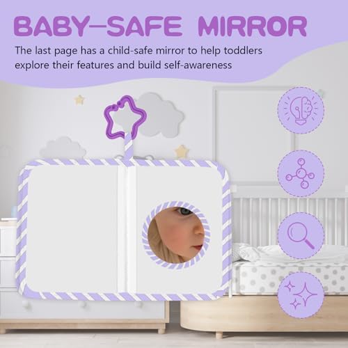 XYDHQS newborn keepsake album highlighting the padded safe edges