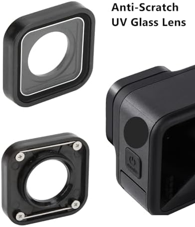 Anti scratch camera lens protective cover showing the premium aluminum alloy frame