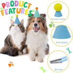 Muccibi mini party hats elastic string and buckle detail