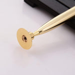 Luzen 360 degree rotating pen holder base close up