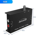 Cotsoco turntable preamplifier included accessories showing the complete power supply kit