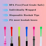Hookah Tips Disposable Hookah Mouth Tips Individual Wrapped Mixed Colors (100) - Image 4