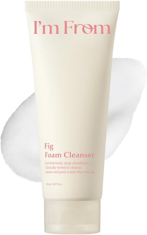 I'm From Fig Foam Cleanser front view packaging for daily facial care.