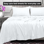 Packaging presentation of the certified wrinkle free and stain resistant top sheet.