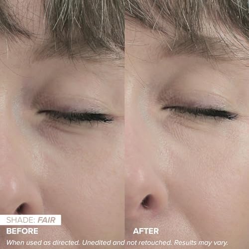 Minimalist makeup set for sun protection and concealing under-eye discoloration