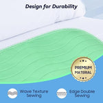 Fygrip green washable nursing pads for adult care and diaper changing
