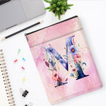 Generic bookish gift pouch used for organizing reading accessories like bookmarks and glasses
