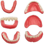 Person using home tooth repair kit for temporary smile correction