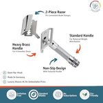 MERKUR Slant Bar MK-37C, Double Edge Safety Razor - Image 3