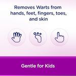 WartStick Kids maximum strength salicylic acid stick for ages 2 and up.