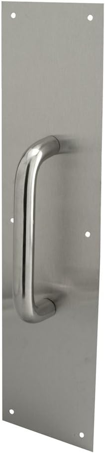 Prime-Line stainless steel door pull plate front view
