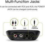 Esinkin audio receiver package contents including standard auxiliary and Radio Corporation of America connecting wires