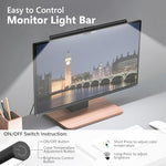 Side view of Samphon USB light bar showcasing the asymmetric forty-five degree eye protection beam path