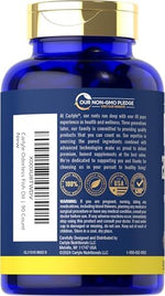 Carlyle non GMO gluten free omega 3 dietary softgels package details