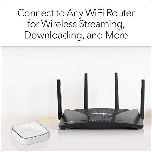 Top view of Netgear LM1200 broadband device