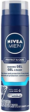 NIVEA MEN Shaving, Protect & Care Shaving Gel, 198g - Image 2