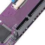 The lightweight Acogedor PS2 network adapter upgrade board showcasing its compact and precise form factor design.