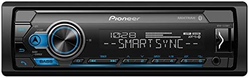Pioneer digital media receiver showing Bluetooth icon