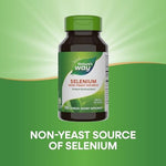 L-selenomethionine 200mcg dietary capsules for thyroid and immune health