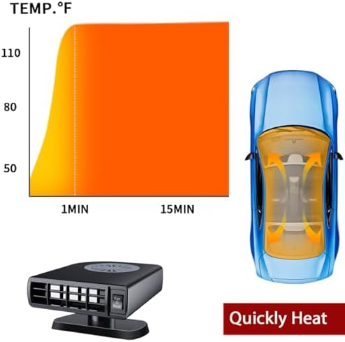 One hundred fifty watt car defogger plugging into cigarette lighter socket