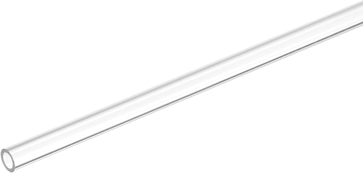 MECCANIXITY Plastic Pipe Rigid Polycarbonate Round Tube Clear 0.7"(18mm) ID 0.8"(20mm) OD 14" (350mm) High Impact for Lighting, Models, Water Plumbing - Image 10