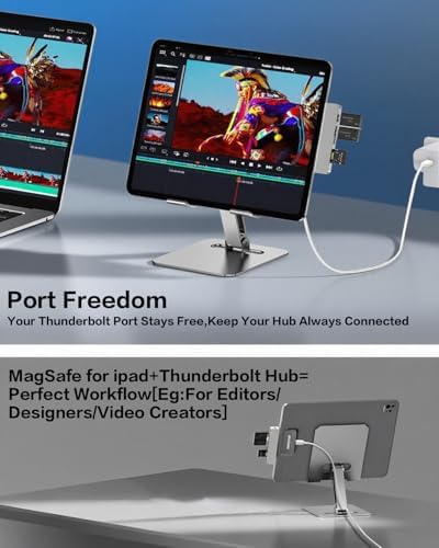 AKGLEADER eighteen watt smart connector pad side profile demonstrating the slim lightweight design
