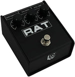 Pro Co RAT2 distortion pedal side profile and heavy duty steel enclosure