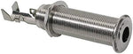 AVBcable Switchcraft 152B 1/4-Inch Stereo TRS Deep Panel Jack with Washer and Nut, Nickel Finish - Image 3