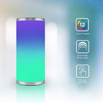 Enbrighten USB powered modern lamp displaying seasonal theme colors