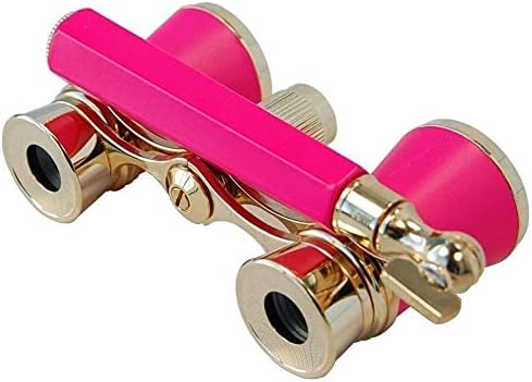 HQRP opera glasses being held comfortably by the telescopic handle link