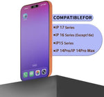 Side profile view highlighting the ultra-thin design of the smartphone adhesive privacy cover.