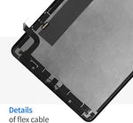 The complete screen replacement package securely packed alongside its repair accessories.